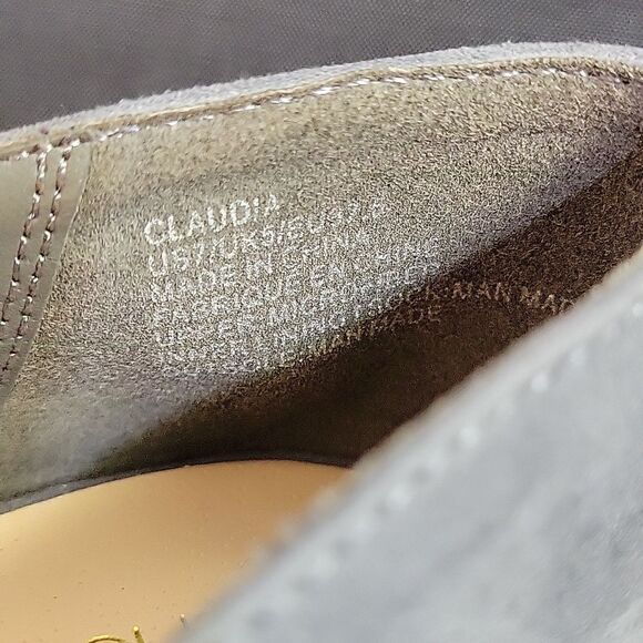 SHOEDAZZLE SUEDE POINTED TOE DRESS PUMPS STILETTO HIGH HEELS - Picture 14 of 14